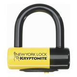 Candado Motos Kryptonite New York Disc Lock Yellow/black Color Negro