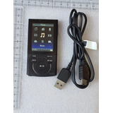 Sony Walkman Nwz-e444 Black 8gb Digital Media Player Usado