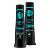  Kit Haskell Cachos Sim! Nutrição Shampoo Condicionador 500ml