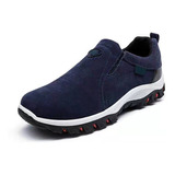 Zapatos Para Caminar Sin Cordones Para Hombre, Informales, T