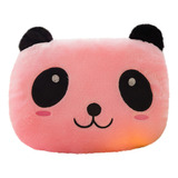 Lámpara De Noche Glowing P Anda Pillow, Peluche Gigante Para