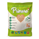 Granulado Higiênico De Madeira Para Gatos Primore - 2kg