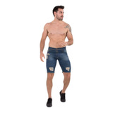 Bermudas Hombre De Jeans Elastizadas Modern Fit Talle 38- 50