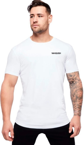 Playera Deportiva Gym Casual Slim Fit Spandex Vanquish A04 M