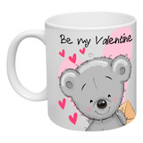 Taza San Valentín Koala Be My Valentine Ceramica