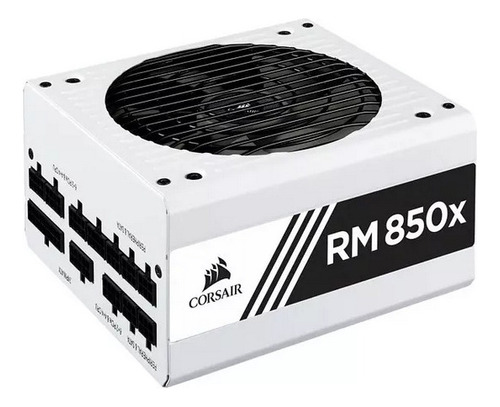 Fonte Corsair 850w Rmx White 80plus Gold Modular Pfc