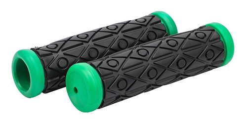 Puños Para Bicicleta Tpr Para Manubrio 22mm Apto Todo Rodado Color Verde