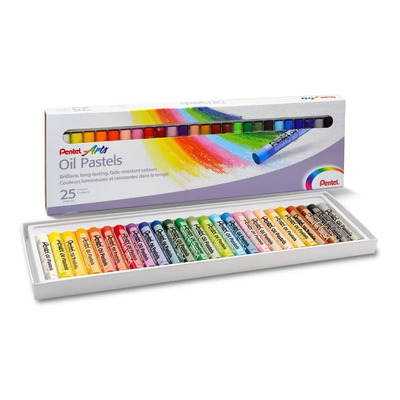 Colores Pastel Aceite Pentel 25 U | MercadoLibre