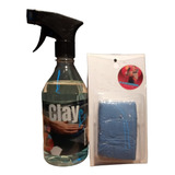Kit Descontaminante Claybar Quick Detailer Quita Resina Brea