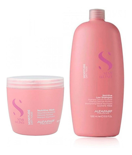 Shampoo 1l + Máscara 500ml - Moisture Alfaparf