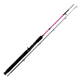 Vara Para Carretilha Crobat 6-15lbs 1,65m 2p Rosa Maruri