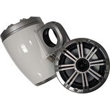 Kicker White Wake Tower System Con Parlantes Marinos Platead