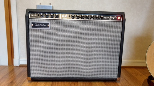 Amplificador De Guitarra Tube Silva Twin Reverb Blackface50w