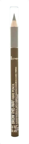 Lápiz Para Cejas Rimmel London Eyebrow Pencil 002 Medium De 2 G Color 002 Medium