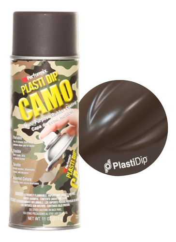 Pintura Aerosol Marron Militar Vinilo Removible Plastidip