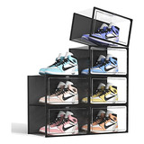 Pack De 6 Cajas De Almacenamiento De Zapatos, Organizad...