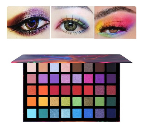 Paleta De Maquillaje Para Ojos, Sombras 40 Colores