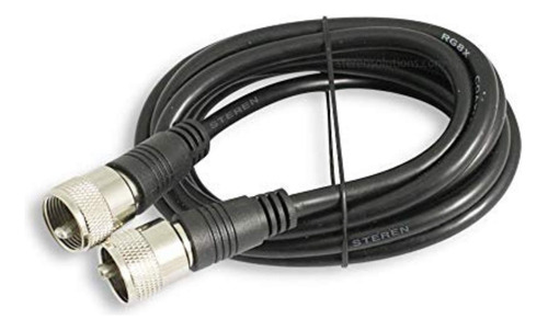 Steren Cable Coaxial De 6 Pies - Conector De Cable Coaxial R