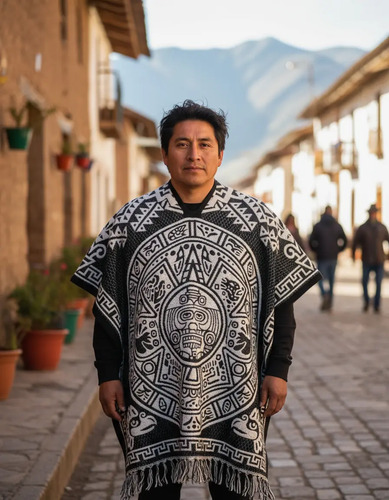 Jorongo Poncho Gabán Mexicano Rústico Variedad De Modelos