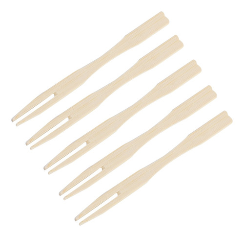 800 Tenedores Desechables De Bambú Para Tarta De Postre, Tar