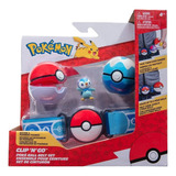 Pokemon Clip N Go Piplup Set Cinturon + Pokeball