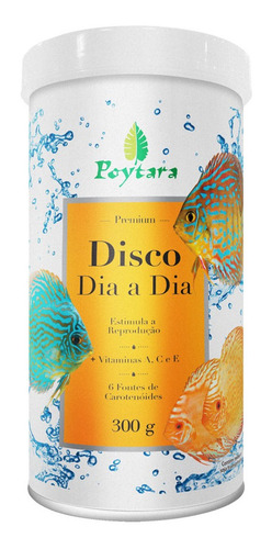 Raçao Poytara Disco Dia Dia 300g Ideal Para Disco E Bandeira