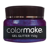 Kit 2 Gel Glitter Para Corpo E Cabelo 150g Color Make