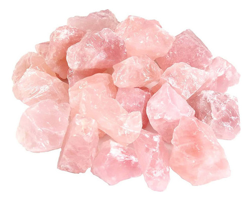 Nvzi Granel Cuarzo Rosa Cristal Piedras ,cuarzo Rosa 460g
