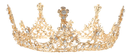 Corona De Tiara De Cristal Vintage Para Bodas, Novias