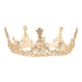 Corona De Tiara De Cristal Vintage Para Bodas, Novias