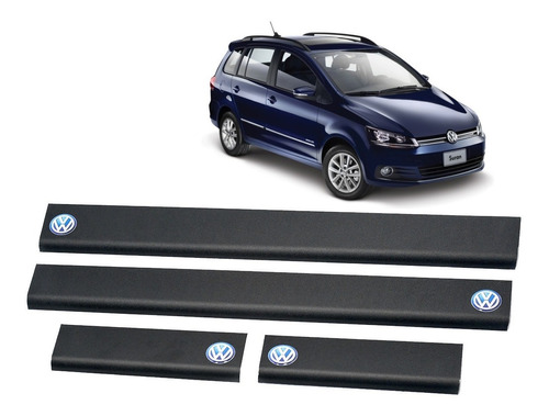 Cubre Zocalos P/ Volkswagen Suran Accesorio Laminados Negros