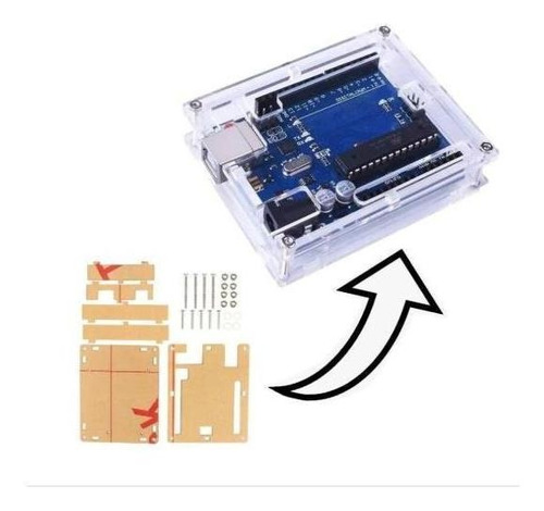 Caja Acrilico Arduino Uno