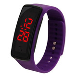 Reloj Digital De Silicona Pulsera Deportiva Led Basico