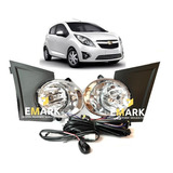 Kit Completo Neblineros Cromados Spark Gt 2010 A 2012/ Emark