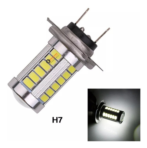 1 Bombillo Luz Led 5730 H7 Para Moto/carro 800lm