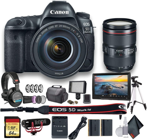 Canon Eos 5d Mark Iv Cámara Digital Bag + Accesorios