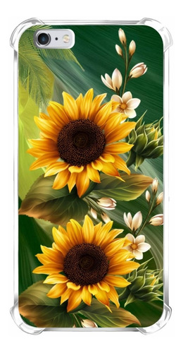 Capa Capinha Celular Compatível Flor Girassol Girassois 4