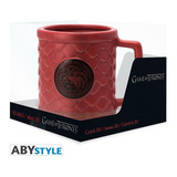 Tazon Mug Game Of Throne 3d 500ml Targaryen