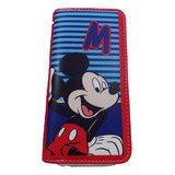 Cartera De Dama De Disney, De Mickey Mouse En Color Rojo