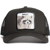 Gorra De Camionero Goorin Bros. Ajustable, Mapache - Negro