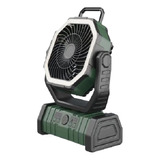 Ventilador De Camping Recargable De 20000 Mah Con Luz Led,