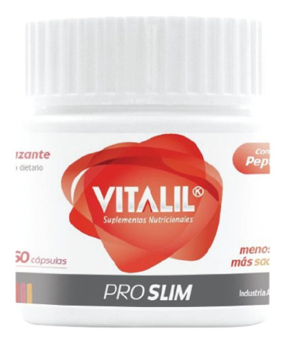 Pro Slim Vitalil Peptonas Capsulas Adelgazantes Linfar