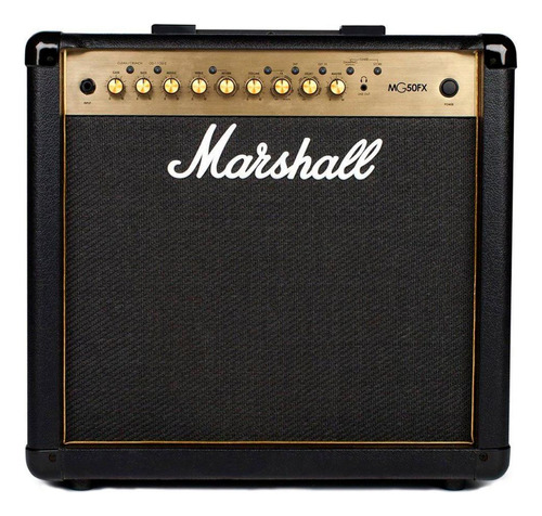 Amplificador Guitarra 1x12 50w Marshall Mg50fx + Footswitch