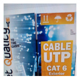 Cable Utp Cat6 Exterior Net Quality