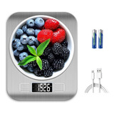 Báscula Digital Cocina Alimentos Acero Inoxidable 10kg/1g