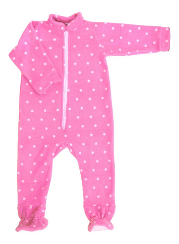 Dormilón De Micro- Polar 4-6 Años- Pijama Con Pies Anti