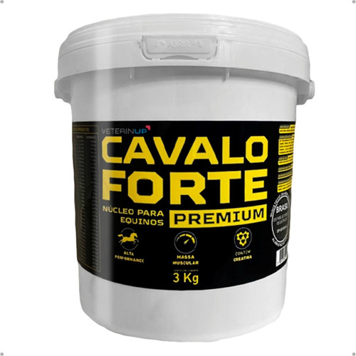 3kg Suplemento Aumento Massa Muscular Cavalos - Creatina