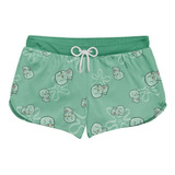 Short Praia Feminino Lula Molusco Bonito Casual Ref0305