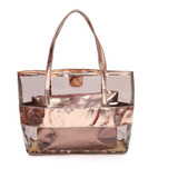 Tote Bag, Ladies Fashion Transparent Tote Shoulder Bag