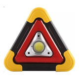 Luz Emergencia Vial Triangulo Solar Para Carretera Usb